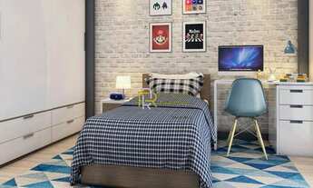 Imagem 6: Apartamento com 3 dormitórios à venda, 126 m² por R$ 1.000.000,00 - Canto do Forte - Praia