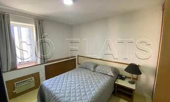 Imagem 7: Flat mobiliado com 42m² com quarto, sala, cozinha completa e banheiro, a 200 m da Av. Paul