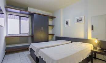 Imagem 7: Flat 308, aluguel, de frente, vista panorâmica, com 1 quarto em Boa Viagem - Recife - PE