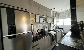 Imagem 6: Apartamento 52m² - Planejado - 2 dormitórios - 1 banheiro - varanda gourmet - 2 vagas de g