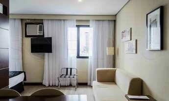 Imagem 2: Flat Transamérica Nações Unidas com 28m² e 1 dorm próximo a Marginal Pinheiros