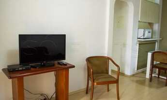 Imagem 4: Flat mobiliado com serviços, 1 dormitório grande com varanda no melhor local do Jardim Pau