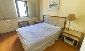 Imagem 5: Flat mobiliado com cômodos bem generosos, varanda, ao lado do Supermercado Carrefour. Sem