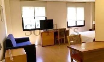 Imagem: Flat totalmente mobiliado em Moema ao lado