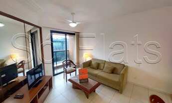 Imagem 2: Flat no Itaim Bibi com 1 dorm com vista para Avenida Faria Lima no Itaim Bibi