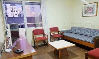 Imagem 2: Flat mobiliado com 42m² com quarto, sala, cozinha completa e banheiro, a 200 m da Av. Paul