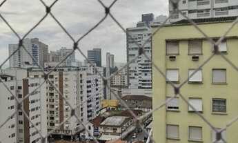 Imagem 6: SALA LIVING - EMBARÉ - PRÉDIO FRENTE PARA A PRAIA - UMA DAS MELHORES LOCALIZAÇÃO DA CIDADE
