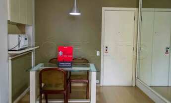 Imagem 6: Flat no Jardim Paulista para locação e totalmente equipado para a sua estadia. Consulte-no