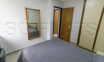 Imagem 6: No famoso bairro do Jardim Paulista, na melhor região de São Paulo, flat mobiliado