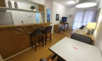 Imagem 2: Flat com 1 dorm. reformado com camareira, tv a cabo e garagem ao lado da Av Paulista. Cons