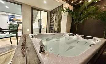 Imagem: Lindo flat pé na areia, no Caribessa, com