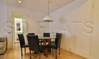 Imagem 3: Apartamento tipo junção nos Jardins com 100m² disponível. Flat com 3x dormitórios. Sem bu