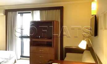 Imagem 3: Flat Radisson no Itaim, com fácil acesso a Marg Pinheiros e Av. Faria Lima com 1x dormitór