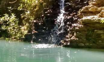 Imagem 6: Rancho a 800 mas da cachoeira