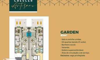 Imagem: Apartamento Garden Residencial Crescer