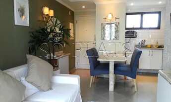 Imagem 7: Lindo flat para locação em Moema, muito bem decorado e equipado a 3 quadras da Av. Ibirapu