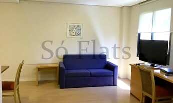 Imagem 6: Flat totalmente mobiliado em Moema ao lado da Av Ibirapuera e próximo do Metrô Moema