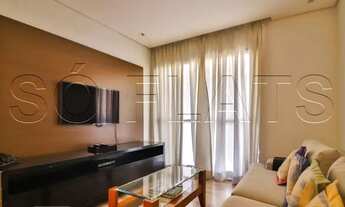 Imagem 6: Apartamento tipo junção nos Jardins com 100m² disponível. Flat com 3x dormitórios. Sem bu