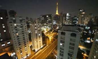 Imagem 5: Mobiliado com serviços a alguns passos da Avenida Paulista com 48m², cozinha completa sem