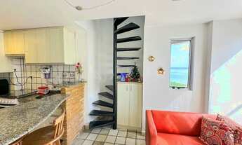 Imagem 11: Seu lugar no paraíso! Apartamento quarto e sala duplex à venda na beira-mar da praia de Pa