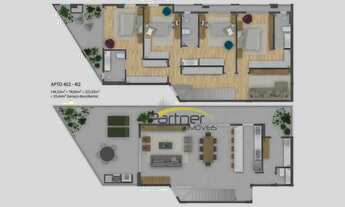 Imagem 2: Cobertura à venda, 250 m² por R$ 3.083.000,00 - Santa Felicidade - Curitiba/PR