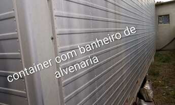 Imagem 7: Terreno de esquina 25x15.50mts com container 8X2.60 com água e luz