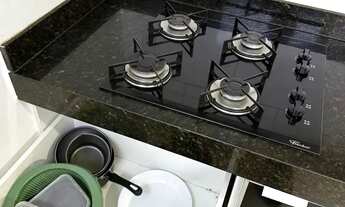 Imagem 3: Alugo Flat Mobiliado e Decorado 1 Vaga Climatizado Alto da Glória - Goiânia - GO