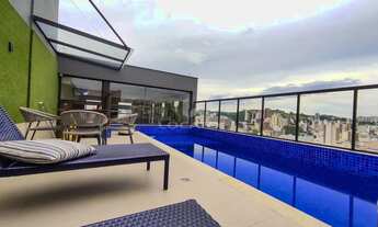 Imagem 2: Apartamento Quarto e Sala Mobiliado- Com 1 Vaga de Garagem