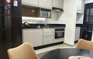 Imagem 4: Apartamento mobiliado com 40m2, 1 dormitório, 1 vaga, para locação no condomínio