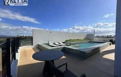 Imagem 2: Apartamento com 1 dormitório para alugar, 30 m² por R$ 2.554,32/mês - Cocó - Fortaleza/CE