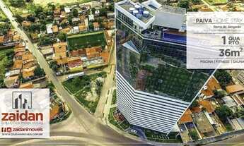 Imagem 2: Lindo apartamento compacto MOBILIADO em Barra de Jangada - Vista para o mar!