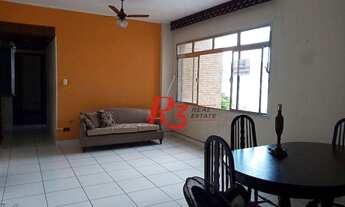 Imagem 2: Apartamento com 3 dormitórios à venda, 158 m² por R$ 750.000,00 - Embaré - Santos/SP