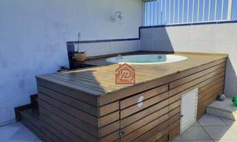 Imagem 4: Cobertura com 3 dormitórios à venda, 115 m² por R$ 420.000,00 - Atlântica - Rio das Ostras