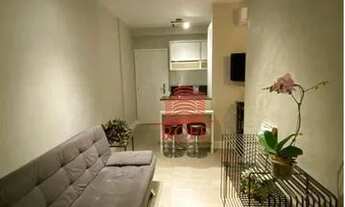 Imagem 3: Apartamento com 1 dormitório para alugar, 41 m² por R$ 5.340,00/mês - Brooklin - São Paulo