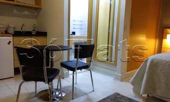 Imagem 7: Flat no Jardim Paulista disponível para locação em fiador 1x dormitório mobiliado com serv