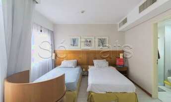 Imagem 2: Flat Slaviero Moema com 1 dormitório e 1 vaga de garagem disponível para locação