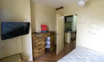 Imagem 2: Flat mobiliado com 1 dormitório entre a Av. Nove de Julho e Rua Pamplona espaçoso e aconch