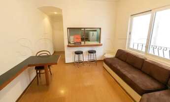 Imagem 3: Lindo flat nos Jardins para hospedagem a alguns passos da Rua Oscar Freire. Locação sem bu