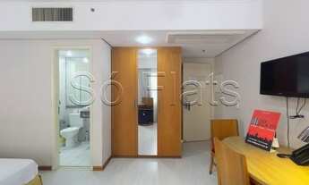 Imagem 7: Flat disponível para locação Slaviero Moema com 26m², 1 dormitório e 1 vaga de garagem