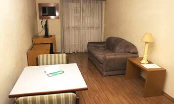 Imagem 4: Flat com 1 dormitório reformado com camareira, tv a cabo e garagem ao lado da Av. Paulista