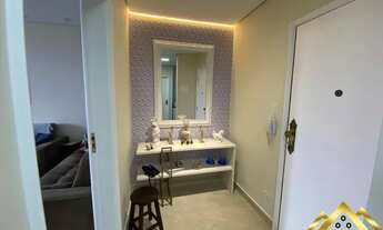 Imagem 6: 2 Dormitórios Reformado, Vista frontal ao Mar, 1 vaga garantida no Itararé, São Vicente-SP