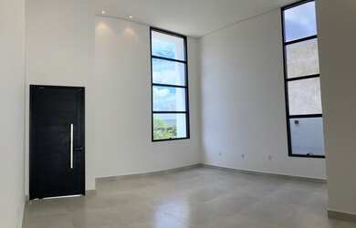 Imagem 2: Linda casa térrea com 3 suítes, ampla área de lazer, moderna, cond. Maison Du Parc, Indaia