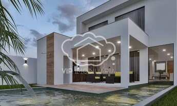 Imagem: Casa contemporânea no condomínio Art Life.Recreio