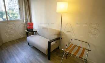 Imagem 3: Flat para locação nos Jardins, próximo a Av. Paulista e ao Pq Trianon. Com entrada imediat