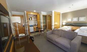 Imagem 3: Lindo flat mobília novinha igual a do hotel, com serviços de arrumação e lavanderia coleti