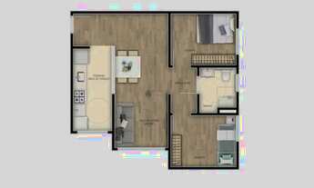 Imagem 5: OPORTUNIDADE Apartamento com 2 dormitórios