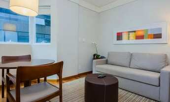 Imagem 3: Flat de altíssimo padrão com 03 Dorm 115m² fora do pool, com serviços de hotelaria e vag