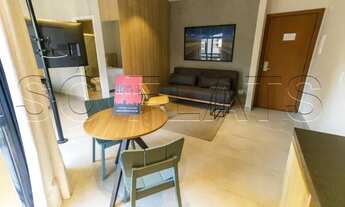 Imagem 5: Lindo flat, 1x dormitório andar alto com vista apto, com cozinha equipada e bem localizad