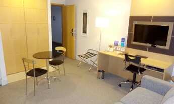 Imagem 4: Flat no Jardim Paulista disponível para locação em fiador 1x dormitório mobiliado com serv