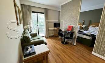 Imagem: Flat em Moema disponível para locação